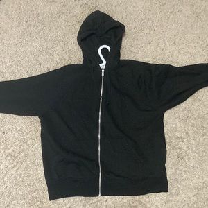 Black zip up